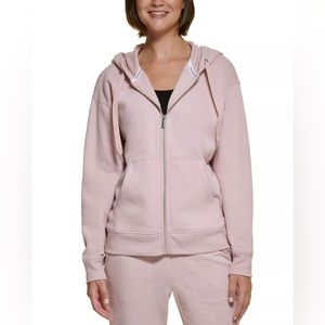 CALVIN KLEIN PERFORMANCE
Women's Pink Long-Sleeve Zip-Front
Jacket size XXL